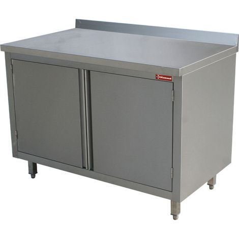 Table armoire neutre portes battantes - Diamond (1/3)