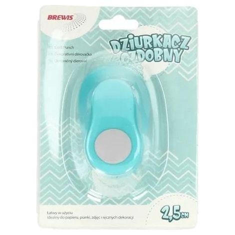Dekorative Stanze – Kreis 2,5 cm, gemischt
