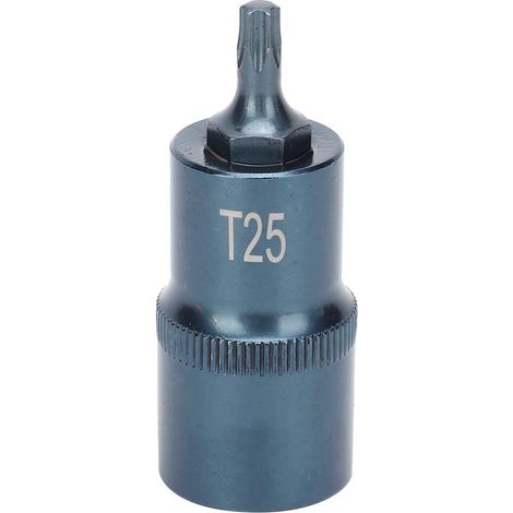 Embout de Tournevis en étoile, Douille Carrée 1/2 Po, Embout de Douille en Acier Allié S2, Matériel D'outils à Main Bleuissant(55mm) (1/5)
