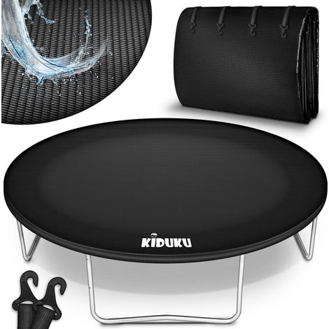 KIDUKU Bâche pour Trampoline 366 cm Housse imperméable, indéchirable et résistante aux UV Couverture de Protection Contre Les intempéries