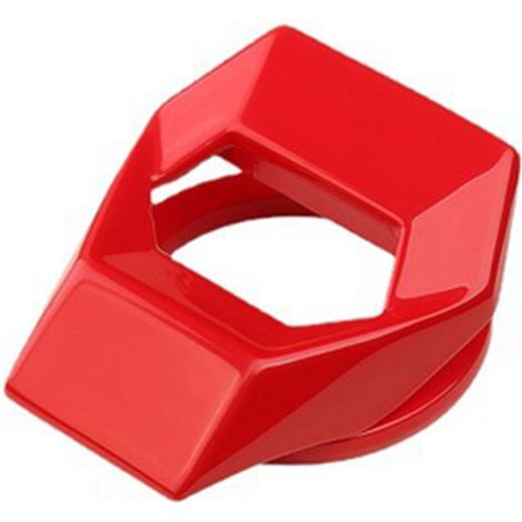 CHICIRIS Zündknopfschalter für Autos, Start-Stopp-Knopf, Dekoration, Zinklegierung, 150° Verstellbereich, sichere Installation, Klappmechanismus mit abgerundeten Ecken für...