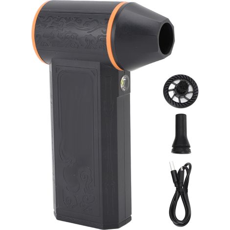 Ortviai Souffleur Électrique Sans Fil 130 000 tr/min avec LED, Moteur Brushless et Buse Magnétique pour Nettoyage Électronique, PC et Voiture (1/5)