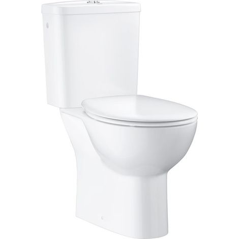 Grohe Bau conjunto de inodoro de pie de cerámica, salida