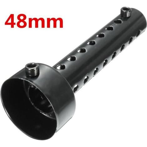 NEUFU 1x Silencieux Échappement Muffler Baffle DB-Killer Universal Pour Moto Diamètre de taille étendue 4.8 (1/4)