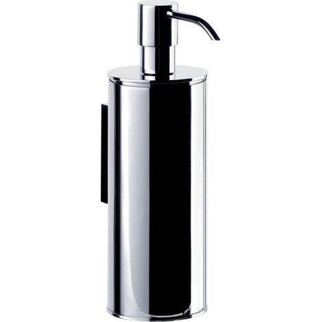 Distributeur de savon liquide 2 boîtiers métalliques, antivol, 250 ml chrome EMCO
