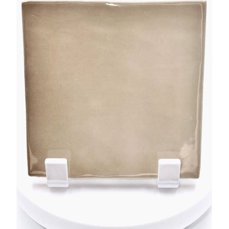 Aelle - Carrelage mur effet zellige beige 10x10 cm MANACOR BEIGE ARGILE - Vendu par boîte de 0,60 m² (1/3)