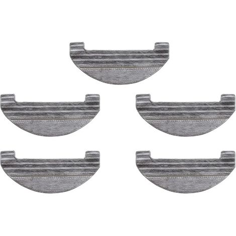 YMYNY Lot de 5 serpillères lavables et réutilisables pour aspirateur robot Ultenic T10 (1/4)
