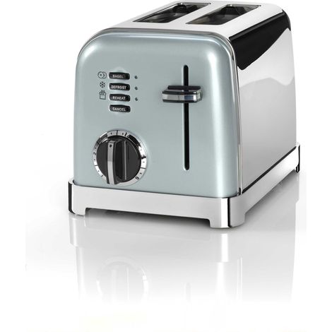 Grille-pain 2 fentes 1800w vert pistache - Cuisinart - cpt160ge (1/4)