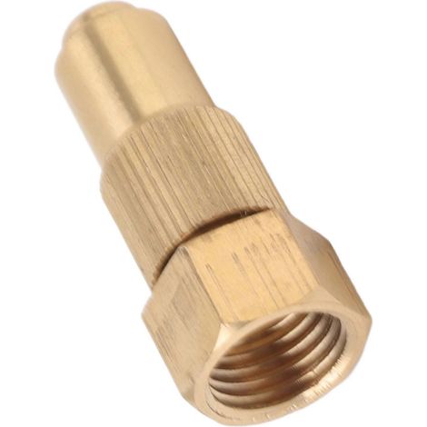 G3/8 Internal Thread High Pressure Sprayer Nozzle Ceramic Brass Watering Tool compatible Courtyard Agriculture 1.2mm/0.05in Hole (1/5)