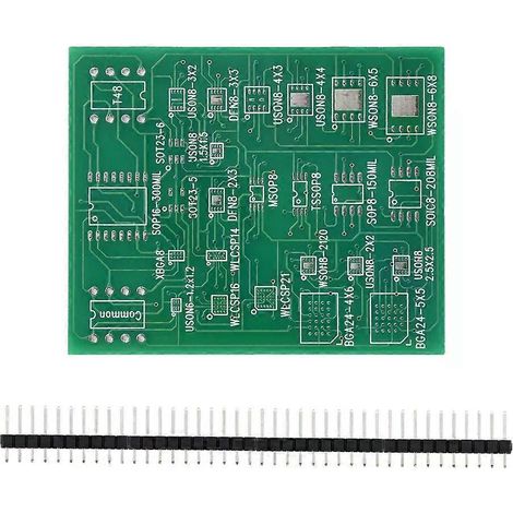 SMD auf DIP8 Universaladapter SOIC8/16 SOP8 DFN8 Universaladapterplatine (1/4)