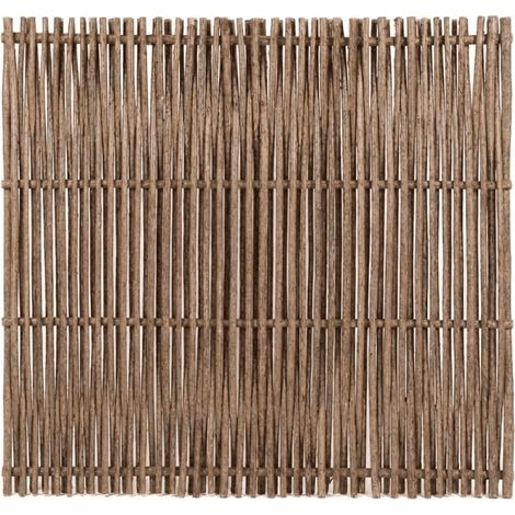 Pannello in nocciolo intrecciato verticalmente – Perfetto per giardino e terrazzo - Altezza 75 X Larghezza 150 cm