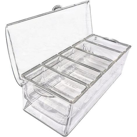 5-teiliger Gewürzständer für Kühlschränke - Serviertablett mit 5 herausnehmbaren Tabletts (1/5)