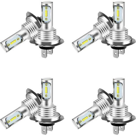 Adatto per 8 fari a LED H7, luce ultra bianca 6000K, kit fendinebbia da 110W, 8000LM e kit di lampadine per anabbaglianti.