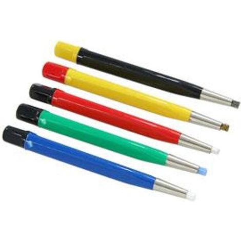 Neilsen 5pc Scratch Brush Fiberglass Watch Craft Repair Removes Rust Clean Set