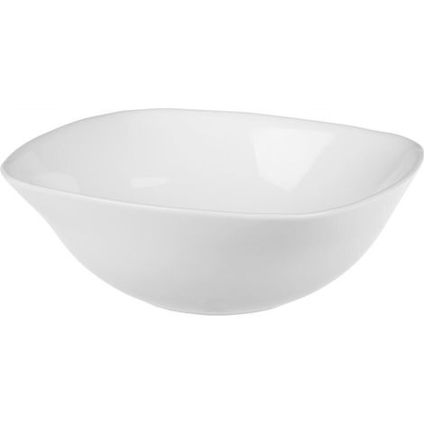 Saladier carré blanc 16,5 cm Quadro