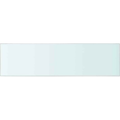 Maison Exclusive - Regalboden Glas Transparent 90x25 cm (1/3)