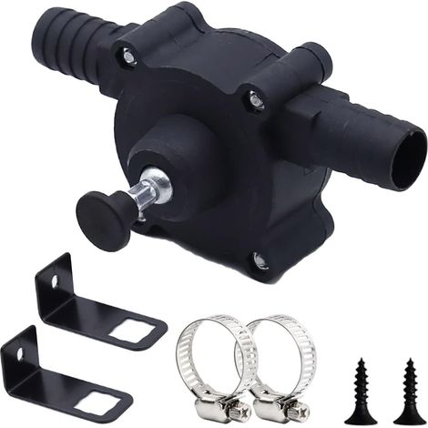 Mini Elektrische Bohrpumpe, Tragbare Akkuschrauber Pumpe, Bohrmaschinenpumpe, Bohrmaschine Wasserpumpe, Hand Selbstansaugende Transferpumpe mit Schneller Pumpgeschwindigkeit für Haushalt & Garten (1/5)