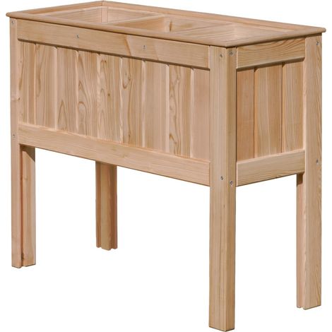 Hochbeet Remo, Lärche 1x3 100x37x80 cm