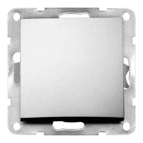Interruptor de empotrar Iota Plata GSC 103500001