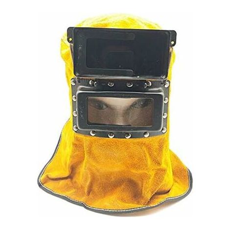 Le sable Dynamitage Protecteur capuche, Visage complet Masque de soudure (1/4)