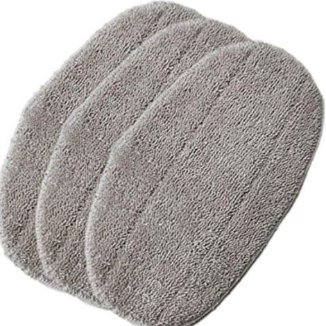 Pair CSPARKV 3 PièCes Chiffon de Nettoyage pour CleanTenso Nettoyeur à Vapeur à Vapeur Couverture D'Essuie-Glace Nettoyage Vadrouille Tampons