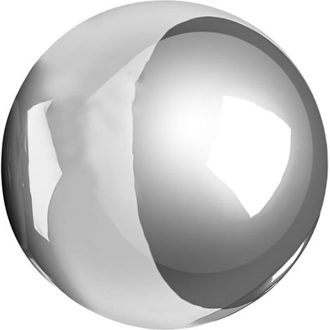 Boule Décorative Jardin Acier Inoxydable Poli Miroir Sphère Réfléchissante Résistante Aux Intempéries pour Pelouse Patio Extérieur Boule Observation Élégante et Facile Entretien (1/5)