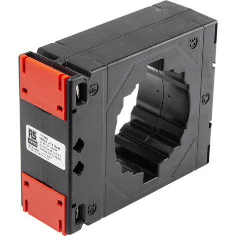 Transformateur de courant RS PRO, 1000A, 5 A, 1000:5, type A clipser ( Prix pour 1 ) (1/3)