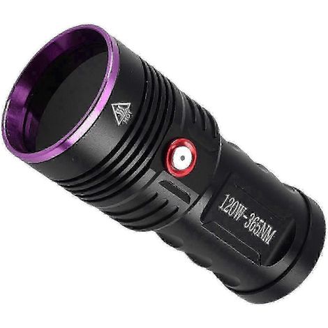 Premium 365nm UV-Taschenlampe – Robuste Schwarzlicht-UV-Taschenlampe, geeignet für alle UV-Anforderungen Mit Akku-Set (1/5)