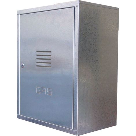 Cassetta contatore gas in lamiera zincata h60 l50 p24