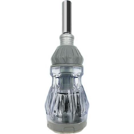 6 En 1 Cliquet Tournevis De Rangement Cliquet Tlescopique Multifonctions Combin Tournevis Dmontage Kit Doutils (1/5)