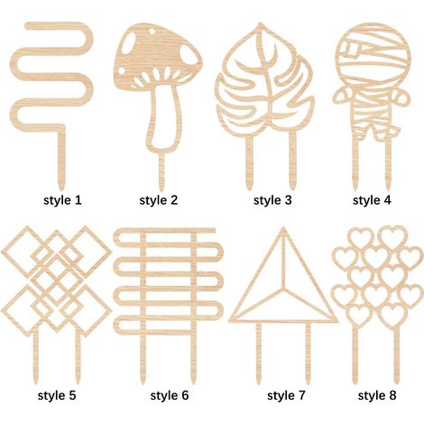Support pour plantes grimpantes, support pour rosiers, tige de support pour plantes d'intérieur - TXAD160 (1/5)