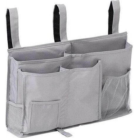 Bolsa de almacenamiento colgante de fácil acceso para organizar las mesitas de noche