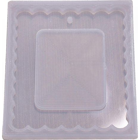 Cadre photo rectangulaire moulé en silicone pour résine époxy, moule à plâtre et céramique, pendentif décoratif pour maison, table, bricolage artisanal (1/5)