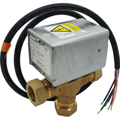 Honeywell 22mm 3 Port Mid Position Zone Valve V4073A1039 V4073A 1039 240V (1/3)