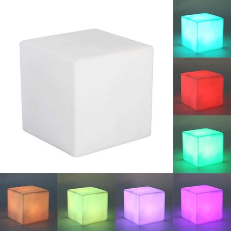 Lampe d'ambiance G, veilleuse cube légère à couleurs changeantes pour la décoration intérieure (1/5)