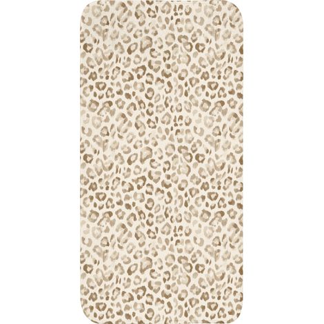 TAPIS DE TOILETTE Léopard - Classique - Beige 60x120 cm