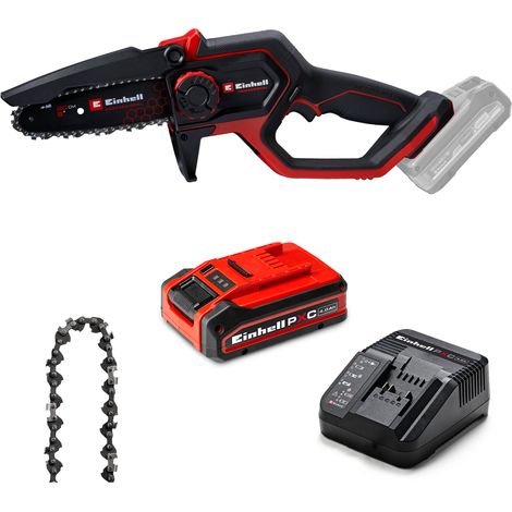 Einhell Professional Akku-Astkettensäge GP-PS 18/20 Li BL Kit Power X-Change (18 V, 15 cm Schnittlänge, 8 m/s Kettengeschw., autom. Kettenschmierung, inkl. 4,0 Ah PLUS Akku &Ladegerät, Ersatzkette) (1/5)