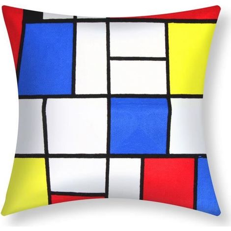 Housses de coussin - AVIZAR - Art Harmonia - 45x45 cm - Multicolore - Design contemporain (1/5)