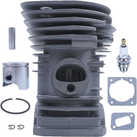 Adefol 40 MM Cylindre plaqué Nikasil Piston Kit pour Husqvarna 340 345 E 350EPA Jonsered CS 2141 2145 2150 Pièces de Rechange pour (1/4)