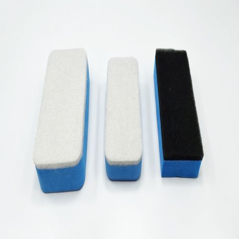 Bloc de nettoyage auto polyvalent, feutre de laine, 90 x 50 x 25 mm (1/5)