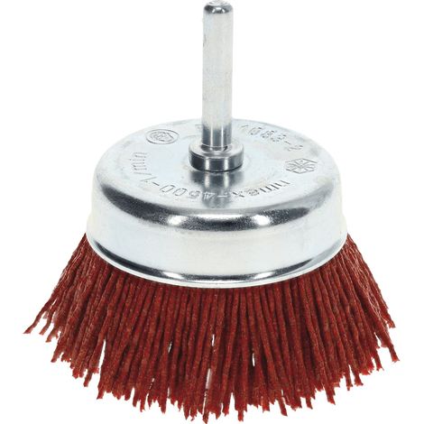 Osborn Topfbürste Schaft 75 x 23 x 6 mm Nylon rot K80 4500 U/min