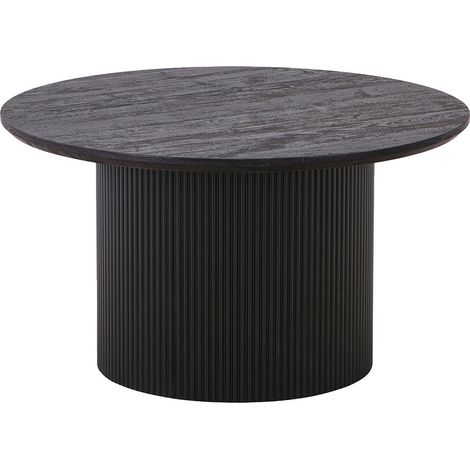 Boavista Couchtisch Ø80cm dunkelbraun.