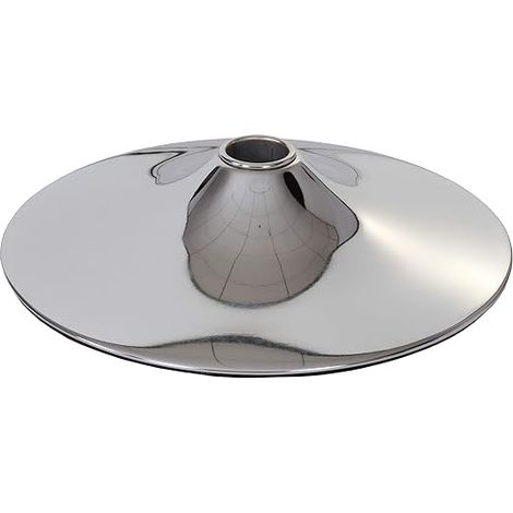 QAZQA Bar Stools/Swivel Floor Plate Base Plate Chrome - Ø 41cm
