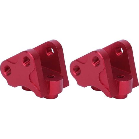 Support de Liaison D'amortisseur Inférieur Avant et Arrière, Excellent Traitement des Métaux CNC, Pièce de Mise à Niveau pour Voiture RC Axiale SCX10-II, Matériau en Alliage D'aluminium, (1/5)
