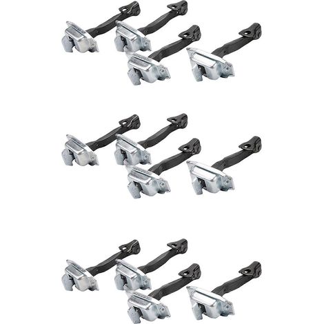 12 butées de porte avec sangle de retenue, butée de charnière de blocage, butée de fin de course de porte 68610-0R020 68630-0R020 pour Toyota RAV4 ACA3 2006-2015 (1/5)