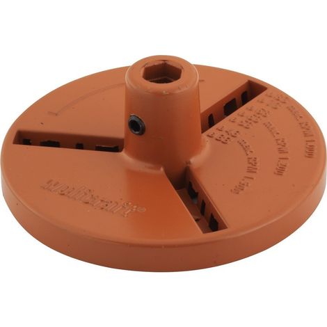 Adaptateur de changement de puissance Wolfcraft 3472000 90 mm (1/2)