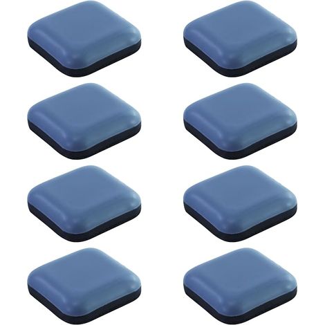 26 Pcs Gliders 20mm x 20mm Self Adhesive for Heavy Furniture, Floors and Carpets (1/5)