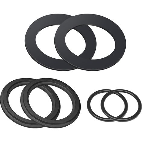 Lot de 6 joints toriques de rechange en caoutchouc pour piscine (1/5)