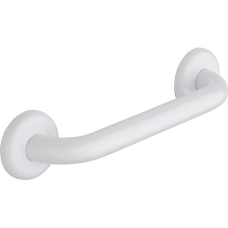 Maniglione per disabili 60 cm in acciaio comfort Bianco
