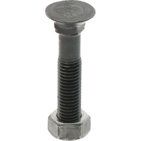 Boulon de charrue à tête fraisée, 6 pièces, M12 x 60 mm, classe 8.8, DIN 608, GRANIT (1/2)